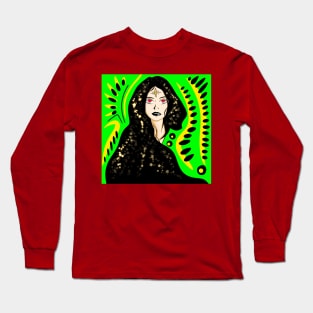 wonder future seeker ecopop tarot girl Long Sleeve T-Shirt